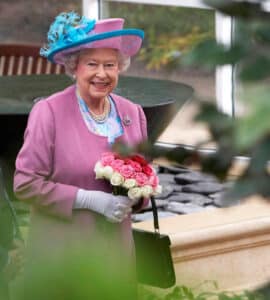 Her Majesty Queen Elizabeth II. Photo taken in 2010 in the Savill Garden.